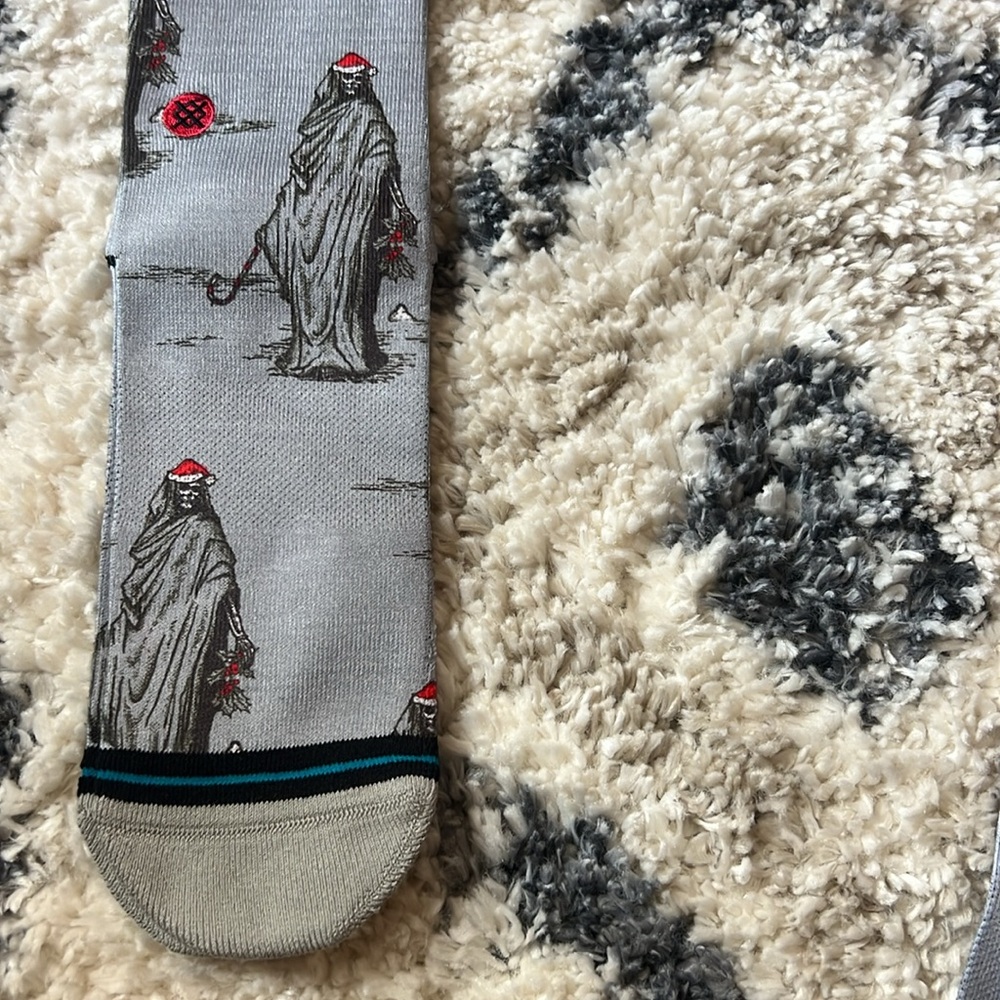 Stance ~ Happy Holideath ~ Men's Large 9-13 Crew Socks - Picture 5 of 15
